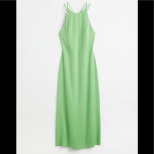 Lucky Green Low Back Dress